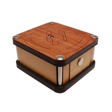 Cartography Box Polish Handmade Linden Wood Compass Rose Secret Opening ...