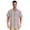 Rainbow Harlequin Squares, variant on Men's Casual Button Down Shirts Short Sleeve Summer Hawaiian Beach Shirt, Opuntia Cactus Moths Butterfly