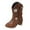 Z2-Brown, variant on Quealent Girls Riding Boots Knee High Side Zipper Mid Calf Shoes Little Kid/Big Kid Black for Size 12