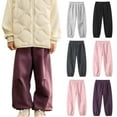 thumbnail image 1 of MKOSPLRT Pantalons de Détente à Jambe Grand pour Garçons 3-15 Ans, Joggers Amples à Bas Resserré, Pantalons de Survêtement Décontractés Unis, Pantalons de Course Légers avec Poche, 1 of 4