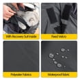 thumbnail image 4 of Cat Grooming Bag, Pet Carrier for Cats, Anti-Bite and Anti-Scratch Cat Grooming Restraint Bag, Pet Travel Carrier, Ideal for Administering Eye Drops, Ear Cleaner, Clipping Nails L Gray, 4 of 7