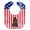 Cocker Spaniel - Black And Tan, variant on Patriotic USA Cocker Spaniel Baby Bib