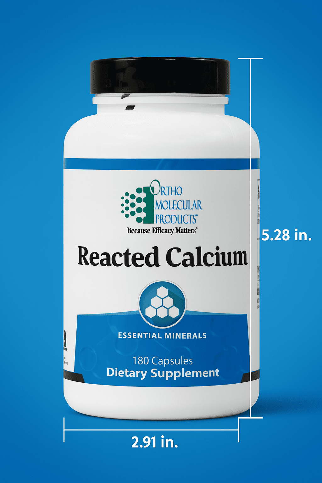Reacted Calcium 180ct by Ortho Molecular Products
