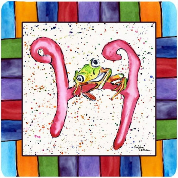 Beach And Seafood Foam Coasters - Set 4