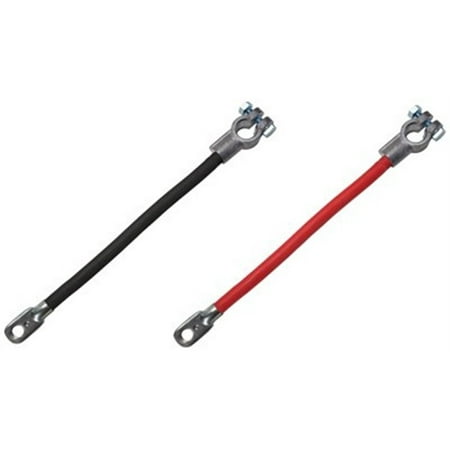 - Uriah Products UV007850 Battery Cable, Top Post, 4 AWG, Black, 15-In. - Quantity 1