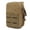 Khaki, variant on Molle Admin Pouch Utility Tool Pouch Compact Water-Resistant EDC Gadget Waist Bag