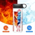 thumbnail image 6 of Pofeuu Gnomes valentine's day Print 18oz Sports Insulated Kettle, Sports Bottle Water Bottles For Men Women For Gym Hiking Camping Running Mountain Bike Outdoor Sports, 6 of 8