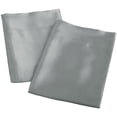 thumbnail image 2 of Aiking Home Collection 400 Thread Count Charcoal Gray Polyester Pillowcases, Standard/Queen, (2 Count), 2 of 5