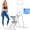 ‎White, variant on HXD-ERGO Stair Stepper for Home, Full-Body Exercise Stair Climber, Compact Foldable Step Machines Designed for Home Workouts & Small Spaces