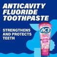 thumbnail image 4 of Pasta dental ACT Kids 136 ml sabor chicle anticaries 2 unidades, 4 of 8