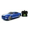 BigTime Muscle 1:16 2015 Ford Mustang GT RC Remote Control Car 2.4 GHz Blue Radio Control Cars