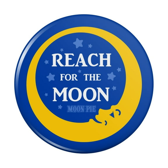 Reach for the Moon Pinback Button Pin