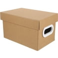 thumbnail image 1 of Boîte de Rangement Kraft avec Couvercle pour Maison Bureau Chambre Armoire Boîte de Rangement Multi-Usage, 1 of 8