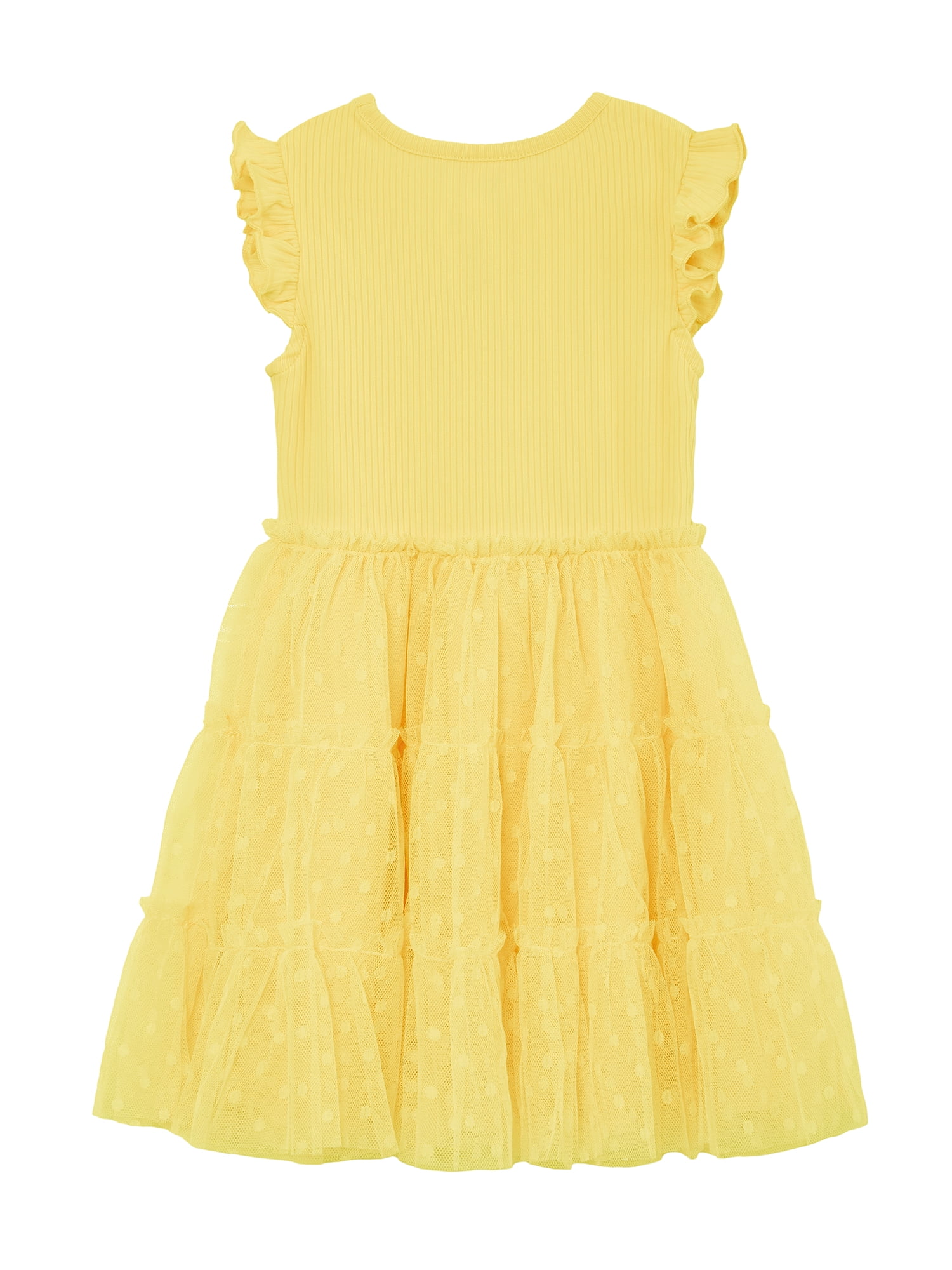 Way to Celebrate Toddler Girls Easter Tulle Tutu Dress, Sizes 12M-5T
