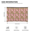 thumbnail image 3 of Cauagu Cartoon Pigs for Tyvek Makeup Bag,Reusable Travel Cosmetic Bag Women Organizer Toiletry Bag Birthday,Gifts for Women Girlfriend Mom Teacher 6.5’’*8.9’’, 3 of 7