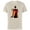 Natural, variant on Disney Villains Aladdin Jafar - Short Sleeve Cotton T-Shirt for Adults - Customized-Athletic Heather