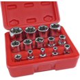 thumbnail image 1 of Juego de 14 vasos Torx hembra E4-E24, rojo ZefeiWu 8390606936189, 1 of 1