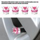 thumbnail image 2 of 4 tapas de válvula de neumático de rueda de corona de diamantes de imitación para coche, cubierta de aire automática (rosa roja) Tmvgtek Accesorios para autos y motos, 2 of 9