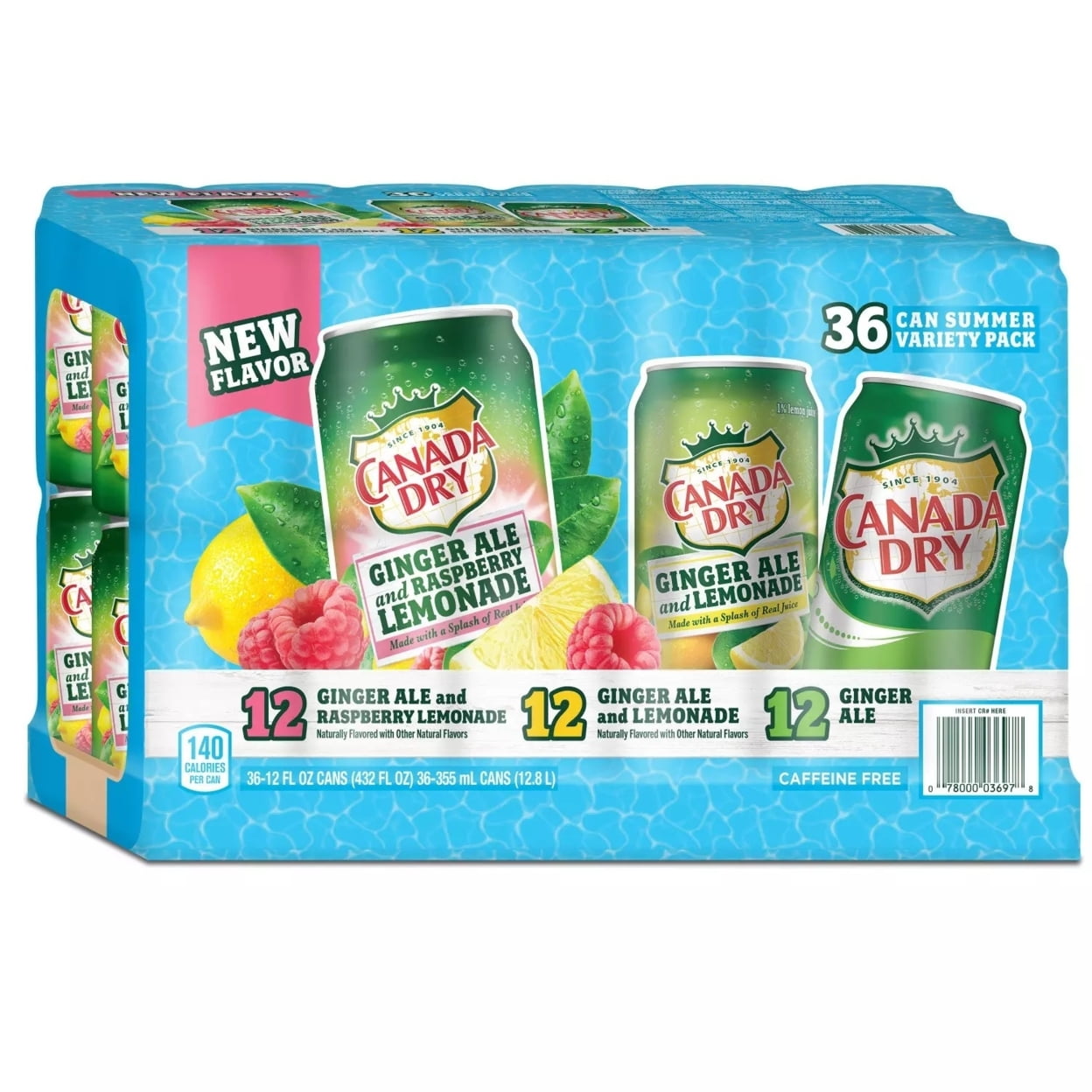 Canada Dry Winter Variety Pack, 12 Ounce (36 Pack) in Saudi Arabia