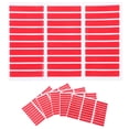 thumbnail image 1 of Shisuyan Manicure Decals Nail Display Tape Red Plastic 5 Sheets 2.3x0.3in, 1 of 8