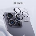 thumbnail image 4 of Ailun 3 Pack Screen Protector for iPhone 15romax + 3 Pack Camera Lens Protector with Installation Frame,Case Friendly Tempered Glass Film- HD [6 Pack], 4 of 5