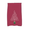 thumbnail image 2 of Holiday Essence Filigree Tree Geometric Print Kitchen Towel, 2 of 2