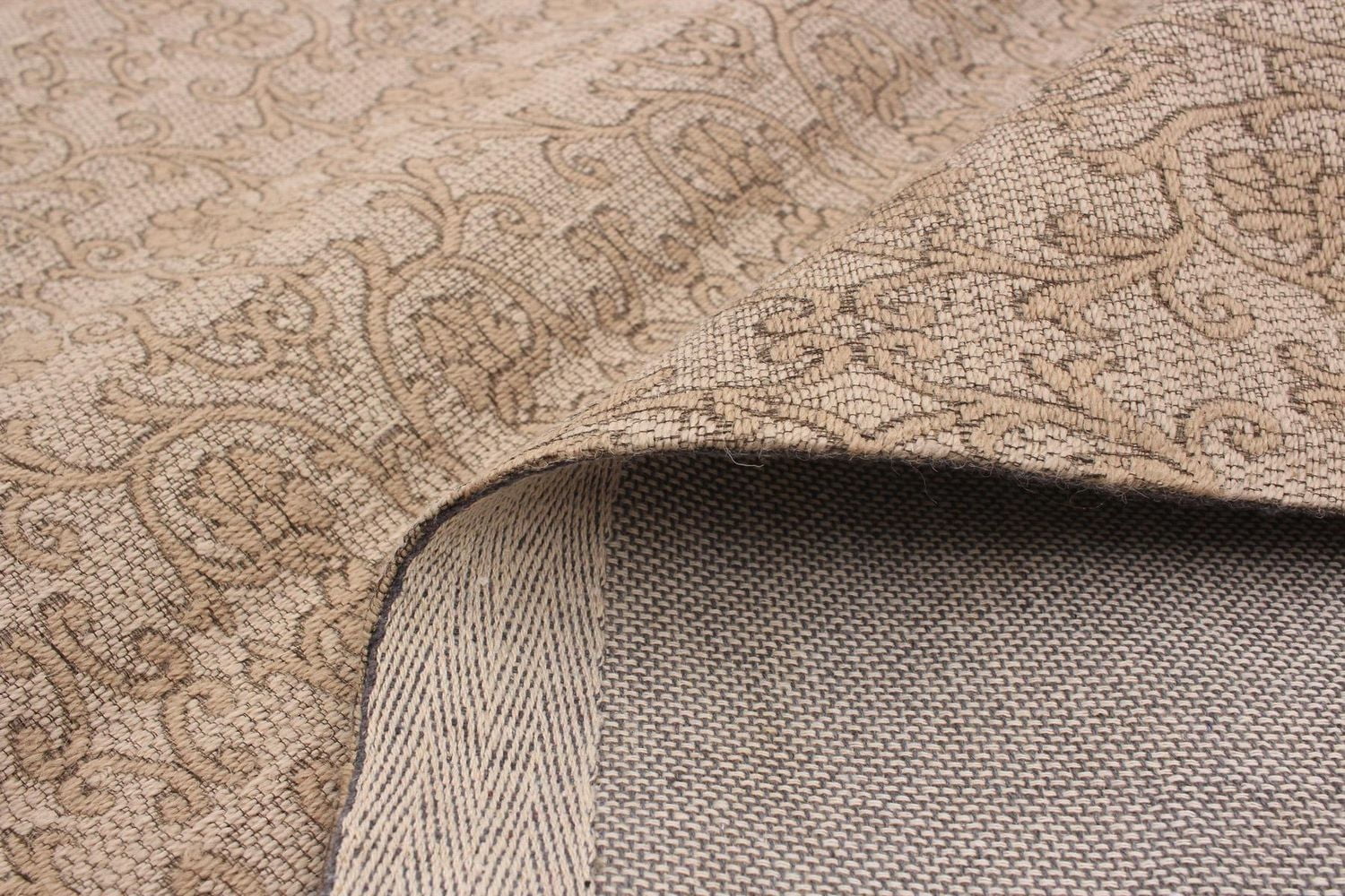 ECARPETGALLERY 4'9" x 6'9" Contemporary Collage Handmade Area Rug for Living Room