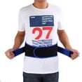 thumbnail image 1 of Back Support Belt, Adjustable Breathable Waist Belt Sports Pressurized Back Brace Lumbar Supporter, 1 of 7