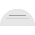 thumbnail image 4 of 28"W  x 14"H Half Round Surface Mount PVC Gable Vent: Functional, w/ 3-1/2"W x 1"P Standard Frame, 4 of 13