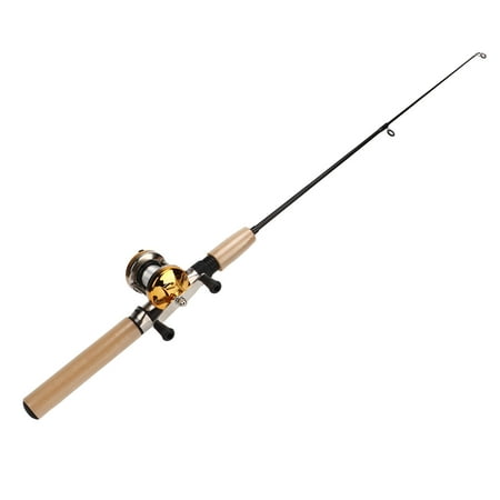 Ice Fishing Rod Stainless Steel Complete Copper Ice Fishing Pole For Outdoor