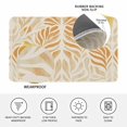 thumbnail image 4 of Orange Beige Abstract Doormat Outdoor Entrance 18"x30", Modern Ombre Vintage Art Absorb Moisture Dirt Door Mats, Non-Slip Rubber Backing Floor Mats Indoor, Low-Profile Front Door Rugs, 4 of 9