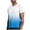 White, variant on Mens Quick Dry Stretchy Athletic Running T Shirts Short Sleeve Breathable Tees Gradient Color Trendy Fitness Tshirts Moisture Wicking Cooling Training Tee Crewneck Tops
