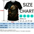 thumbnail image 4 of Rebaike Bald Eagle T-shirt for Men American Flag Graphic Tee Shirt, 4 of 7