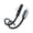 1m, variant on Heavy Duty 60W USB C Fast Chargers Cable With Small L Shaped Plugs And TangleFree Braided Cord For Phones And Tablets