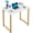 Gold, variant on LiteHaven | 32 Inch Computer Desk | Black | Office Desk with Metal Frame, Adjustable Feet | Water-Resistant, Scratchproof Surface | Sturdy Writing Table for Home Office or Study | Pack of 1  Pink