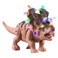 thumbnail image 2 of Simulación de dinosaurio robot con figura de sonidos, regalos de cumpleaños para pequeños Marrón Yotijar dinosaurio robot, 2 of 10
