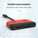 thumbnail image 5 of 3 en 1 Switch Hub USB3.0 Switch Base Docking Station Type-C a HD Screen Proyector Convertidor para Switch/ B, 5 of 5