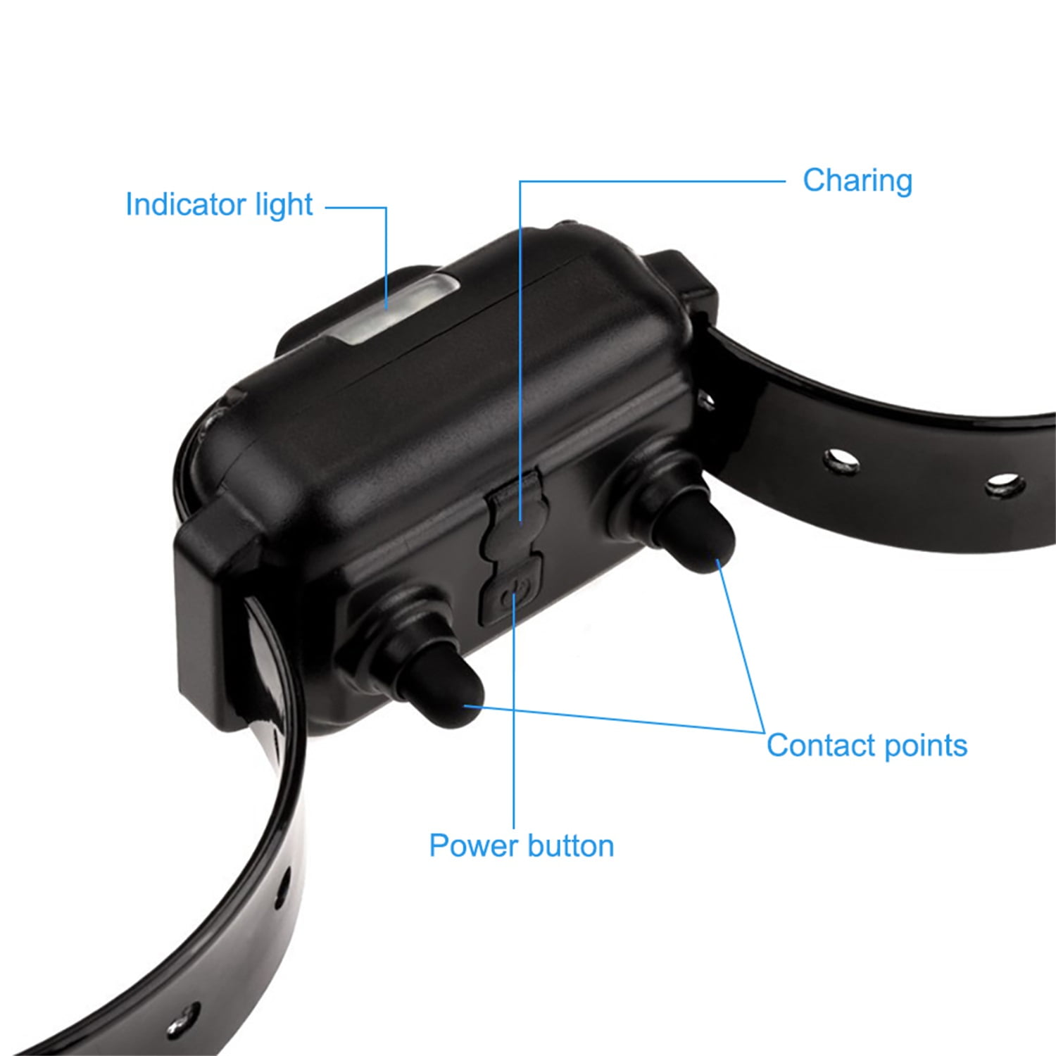 Pefilos Remote Training Collar - 600 Yard (1968 FT) Range - Collar Fits Medium or Large Dogs - Choose from Tone, Vibration, or 8 Levels of Static Stimulation for Training Off Leash Dogs, Black Pefilos Remote Training Collar - 600 Yard (1968 FT) Range - Collar Fits Medium or Large Dogs - Choose from Tone, Vibration, or 8 Levels of Static Stimulation for Training Off Leash Dogs, Black