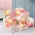 thumbnail image 4 of Kit de Maison de Poupée Miniature, Assemblage de Maison de Poupée, Kit de Maison de Poupée DIY, Kit de Construction de Maison de Poupée, Cadeau d'Anniversaire, 4 of 8
