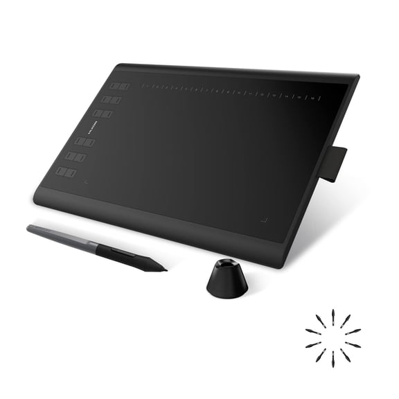 Tableta de dibujo gráfico HUION Inspiroy H1060P 8192 Levels