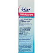 Nair Hair Remover Bikini Cream, Green Tea Sensitive Formula, 1.7 oz, 2 Pack