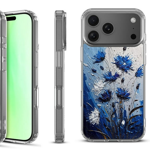 For iPhone 17 Pro Shockproof Protective Phone Case, by OneToughShield - Cornflower