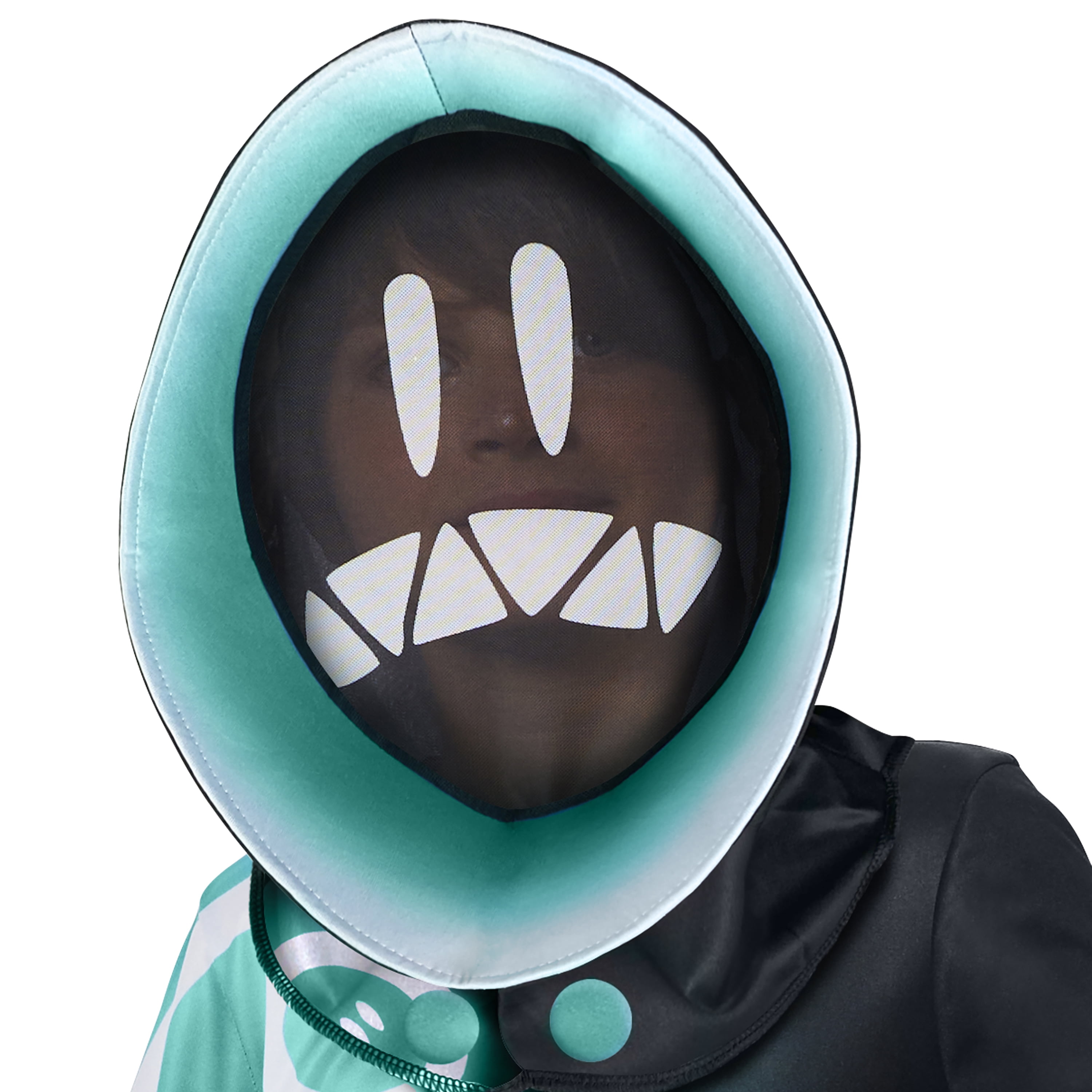 Fortnite Grimey Halloween Costume for Children, 4-Piece, Boys' Size L (10/12), by InSpirit Designs