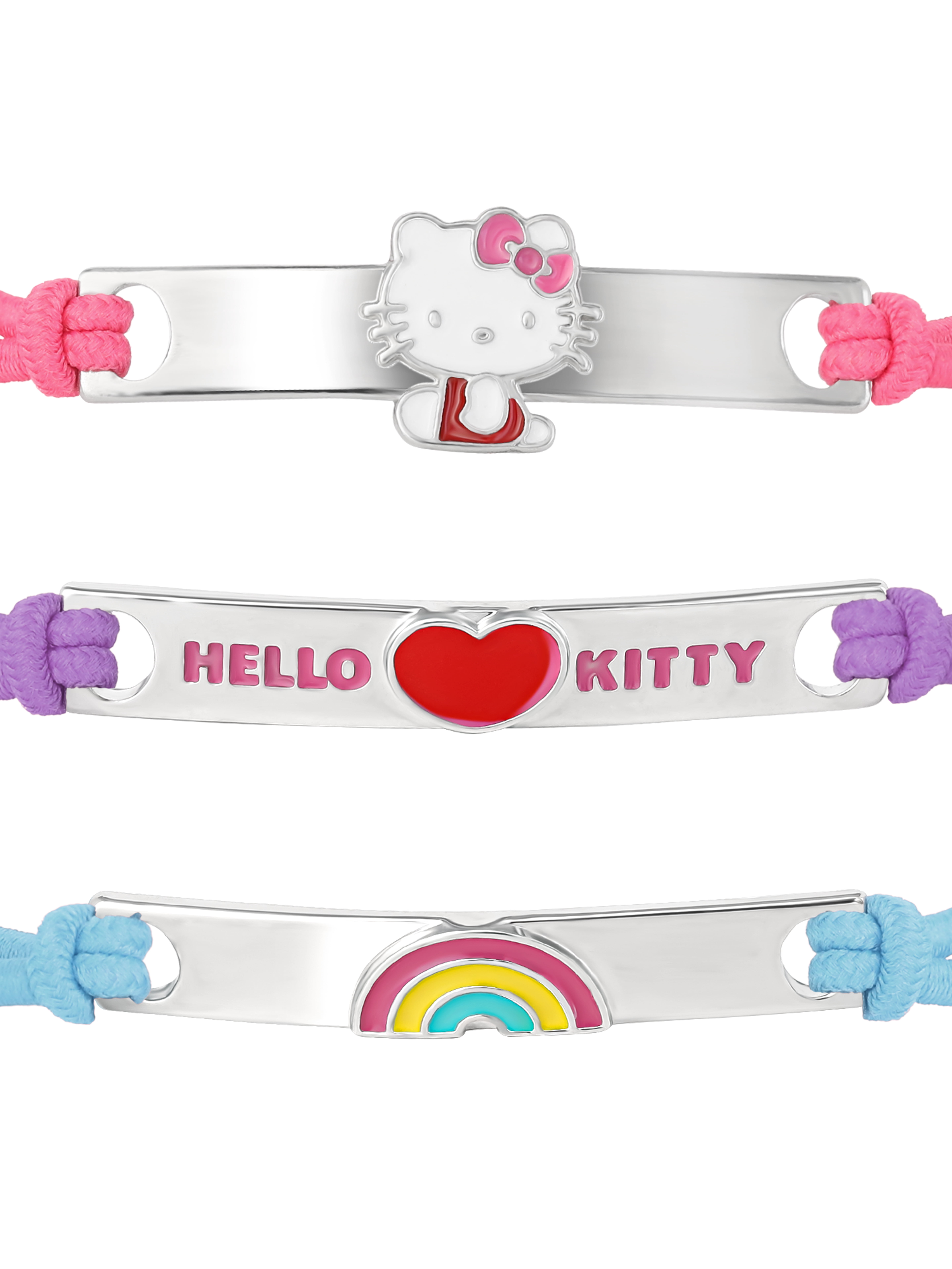 Sanrio Girls/Tween Hello Kitty Cord Bracelet Set of 3