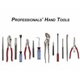 thumbnail image 4 of Wilde Tool K12.Np/Vr 12-Piece Punch & Chisel Set Natural Finish-Vinyl Roll, 4 of 4