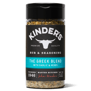 Kinder's The Greek Blend Barbecue Rub and Seasoning for Grilling, 5 oz