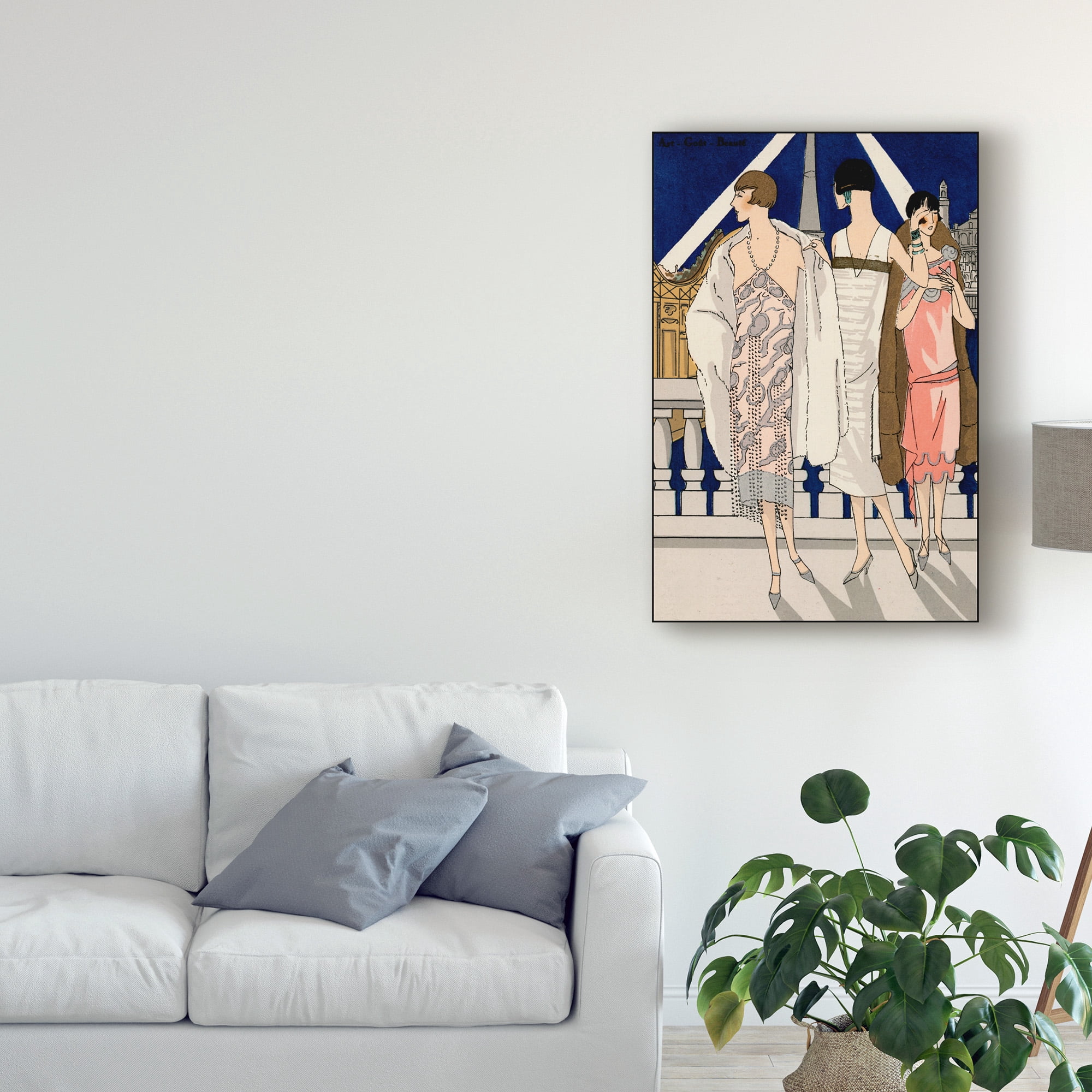 Trademark Fine Art 'Vintage Couture II' Canvas Art by Unknown