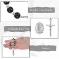 thumbnail image 2 of 30pcs Baptism Favors Black Mini Rosary First Communion Favors Catholic Baptism Rosary For Gift Banmo, 2 of 4