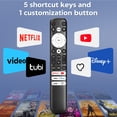 thumbnail image 4 of (Pack of 2) Replacement Remote Control Only for Roku TV, Compatible for TCL Roku/Hisense Roku/Onn Roku/Sharp Roku/Element Roku/Westinghouse Roku/Philips Roku Smart TVs (Not for Roku Stick and Box), 4 of 8