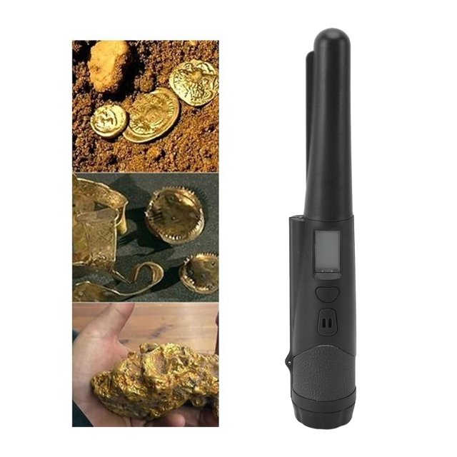 Detector de Metales Pinpointer, IP66, Resistente Al Agua, Varita de Puntero de Mano, Linterta Incorporada, Búsqueda Portátil, Sonda de Localización de Tesoros para Adultos y